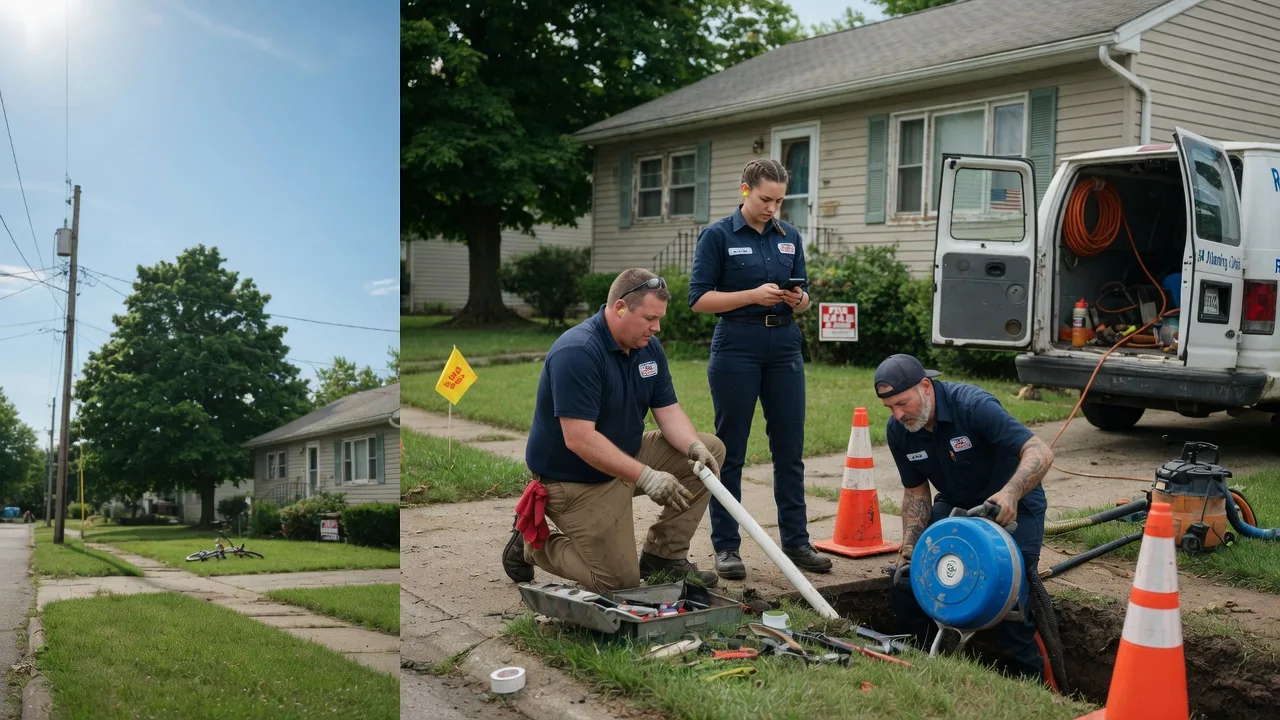 Sewer Line Repair in Manilla, IN near me
